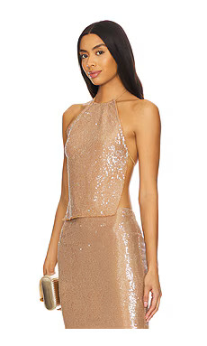 Camila Coelho Noella Top in Neutral from Revolve.com | Revolve Clothing (Global)