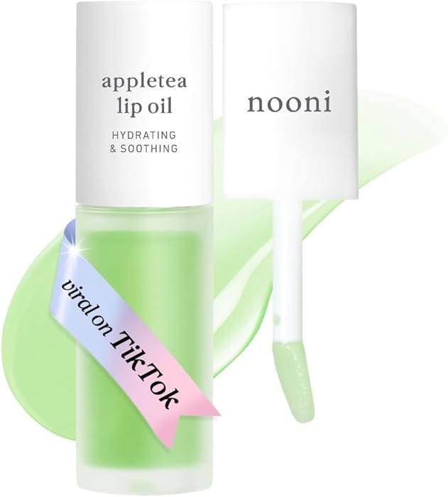 NOONI Korean Lip Oil - Appletea | Long-Lasting, Moisturizing, Plumping, Revitalizing Lip Stain fo... | Amazon (US)