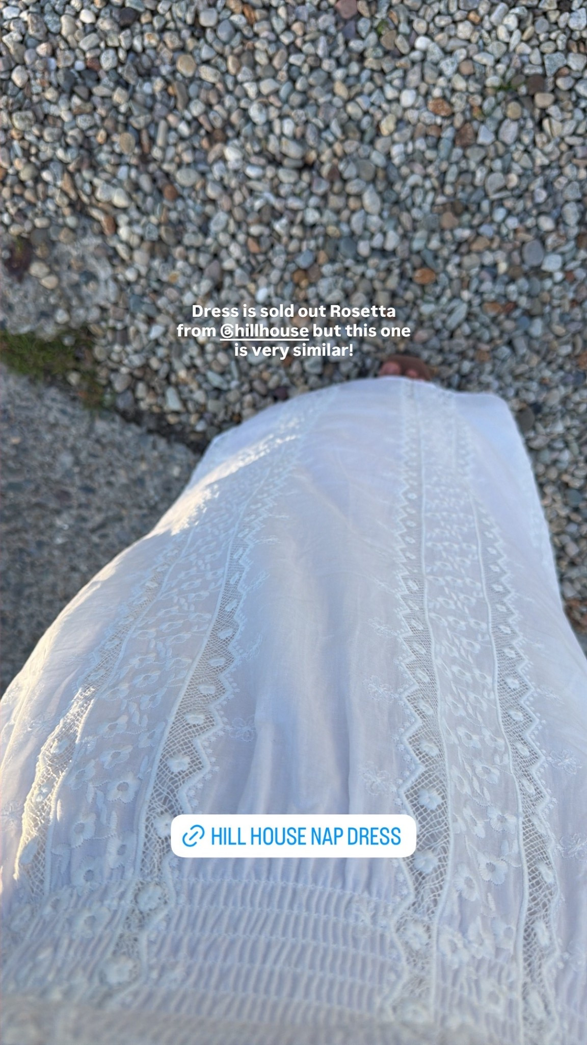 Dress is sold out Rosetta from @hillhouse but this one is very similar!