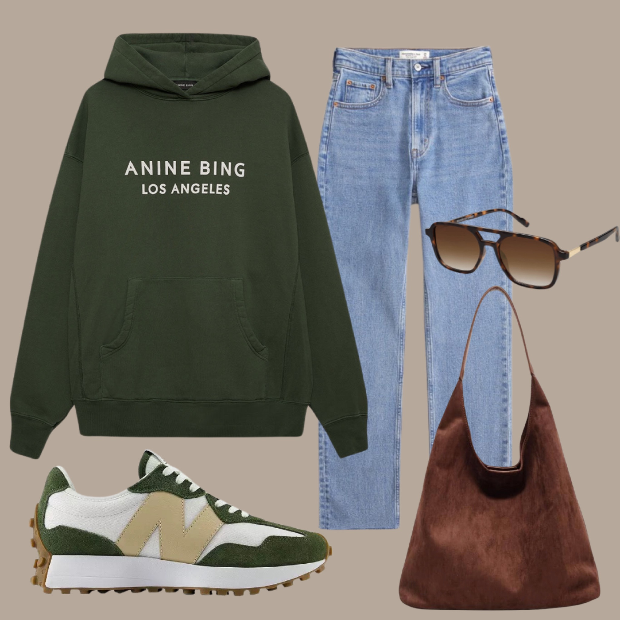 Fall Casual outfit! Anine Bing sweatshirt, Abercrombie jeans, Amazon 
#falloutfit #casualoutfit #cozyoutfit #hoodie #sneakers

#LTKMidsize #LTKOver40 #LTKFallSale