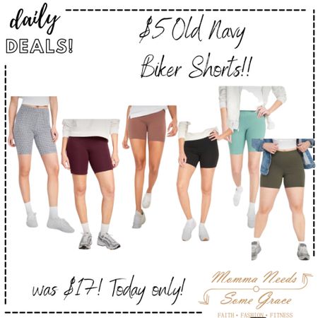$5 Old Navy Biker Shorts! Today only! 

#LTKSeasonal #LTKstyletip #LTKunder50