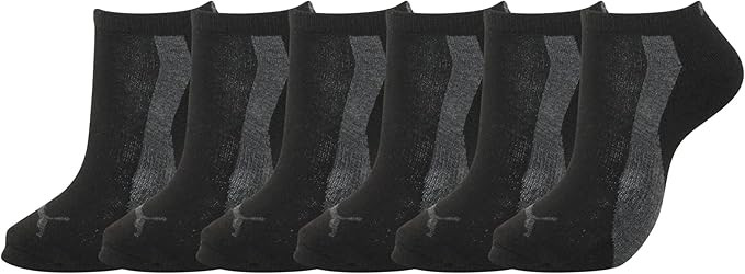 PUMA Men's 6-Pack Low Cut Socks, Charcoal/Black, 10-13 US at Amazon Men’s Clothing store | Amazon (US)
