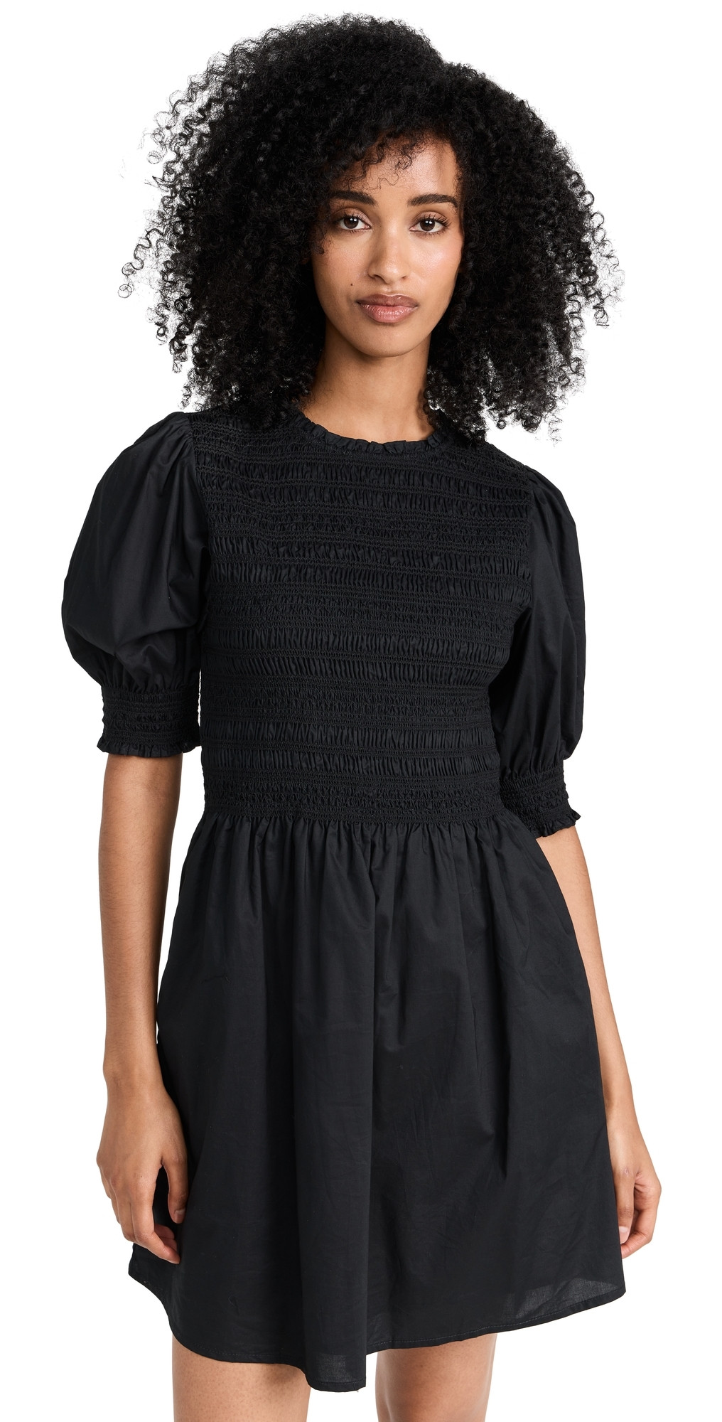 Hill House Home The Vivi Nap Dress Black L | Shopbop