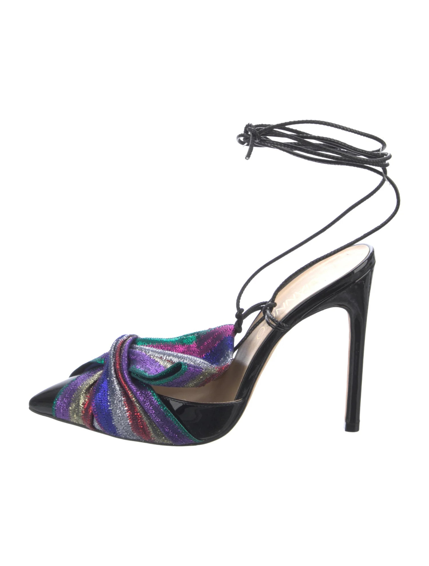 Leather Printed Slingback Pumps | The RealReal