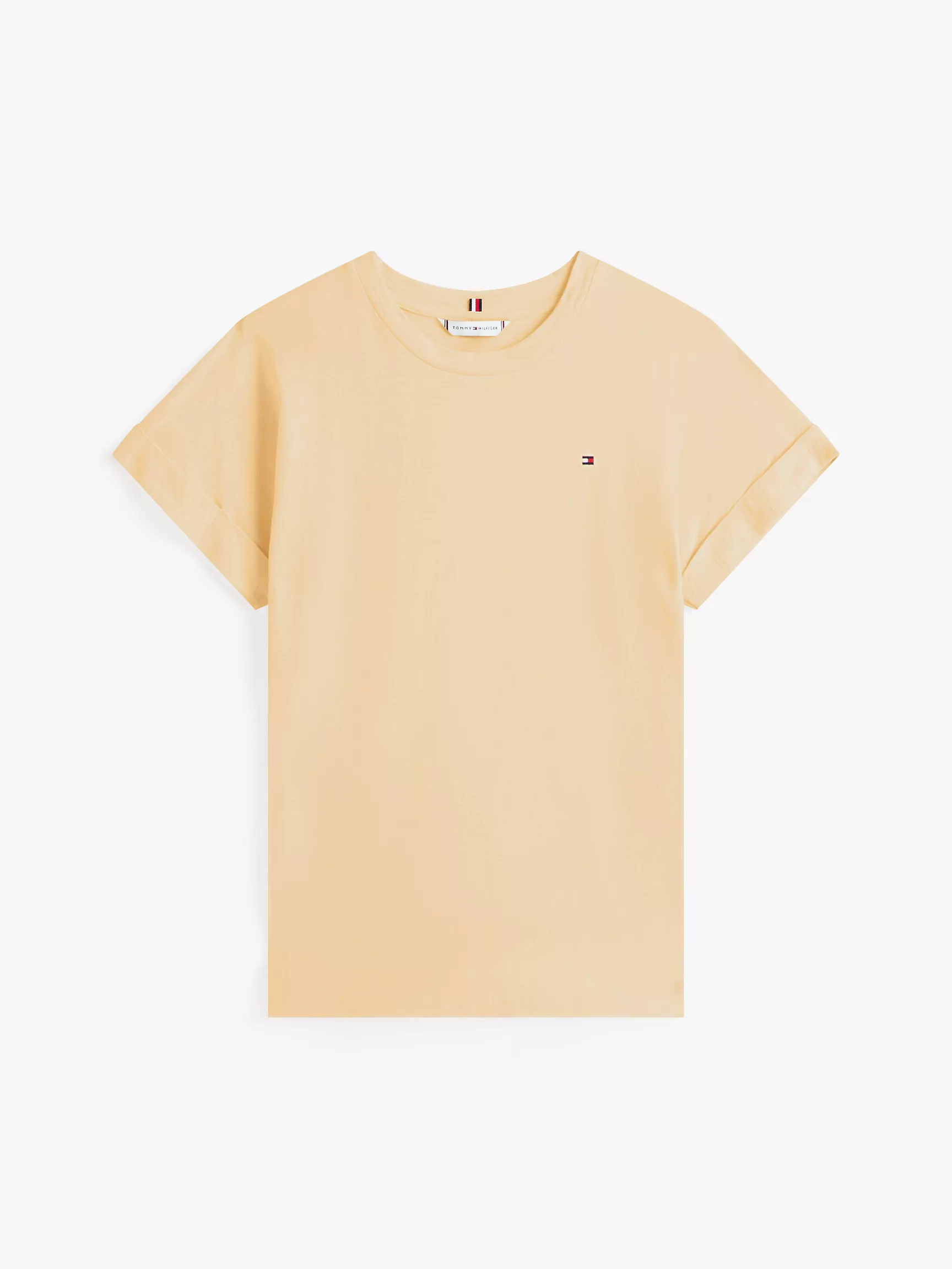 Slub Cotton Crewneck T-Shirt | Tommy Hilfiger | Tommy Hilfiger (US)