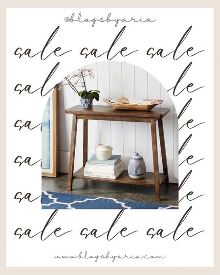 My pottery barn console table is on sale! It’s the perfect size for my small entryway and would also be great in a nook or hallway! 

#LTKsalealert #LTKhome #LTKFind