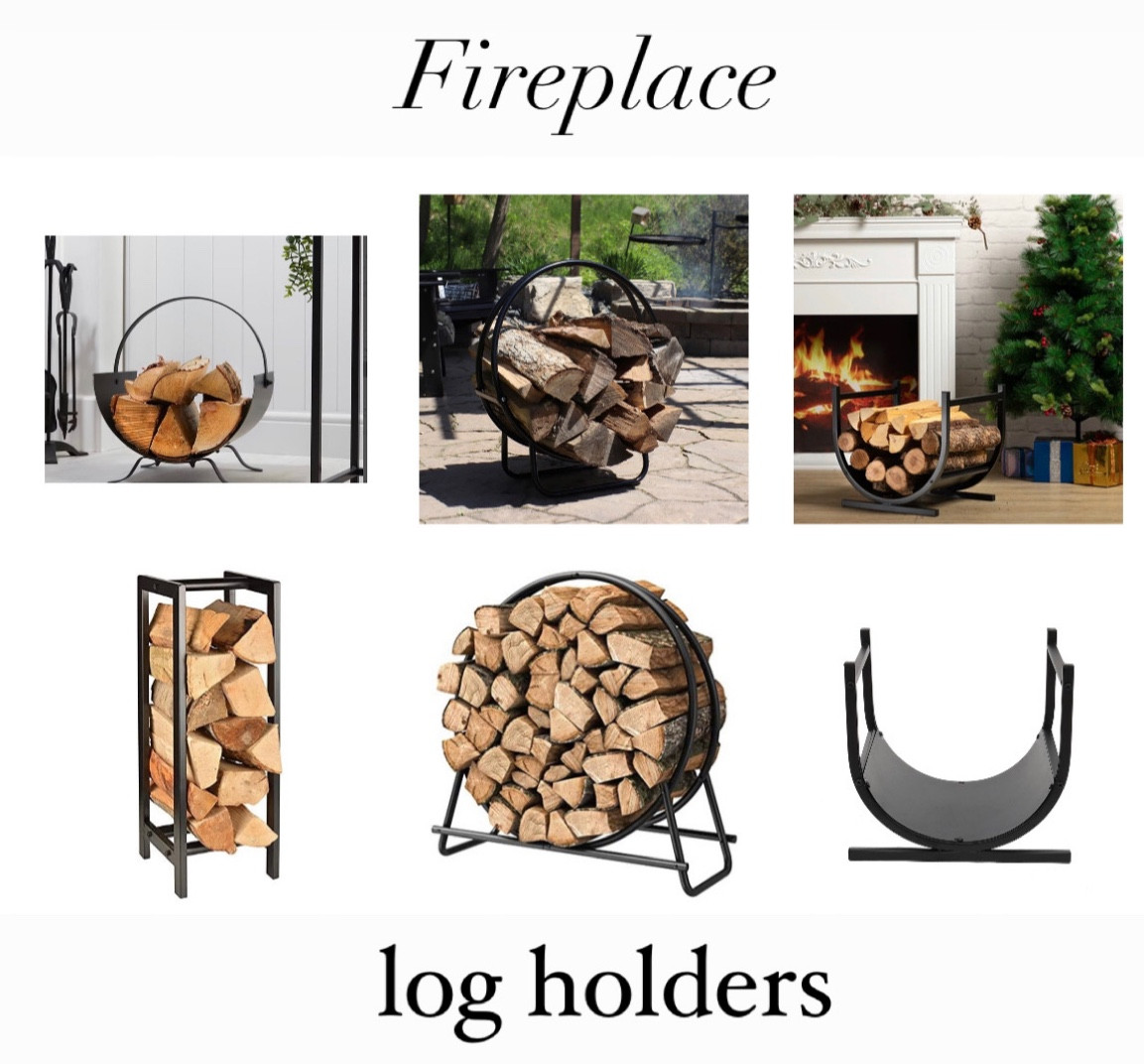 Fireplace log holders 

#LTKhome