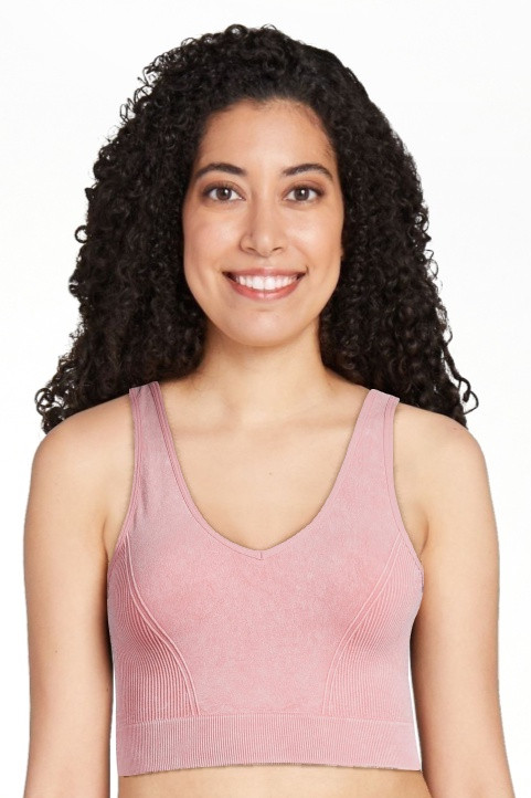 Avia Women’s Recycled Blend V Neck Seamless Cropped Tank | Walmart (US)
