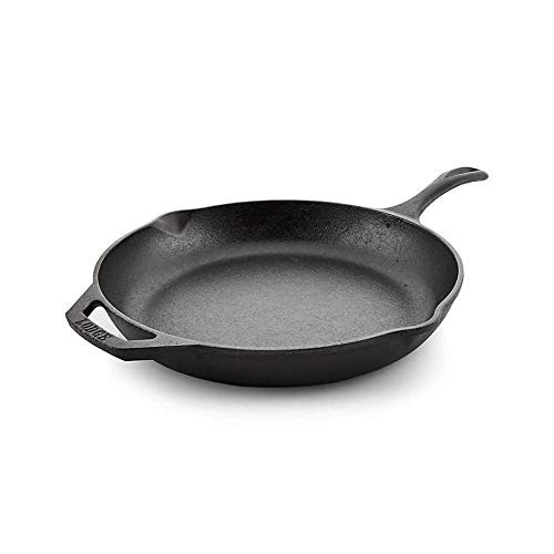 Lodge 12" Cast Iron Skillet - Chef Collection - Perfect Sear - Ergonomic Handles - Superior Heat Retention - Cast Iron Cookware & Skillet | Amazon (US)