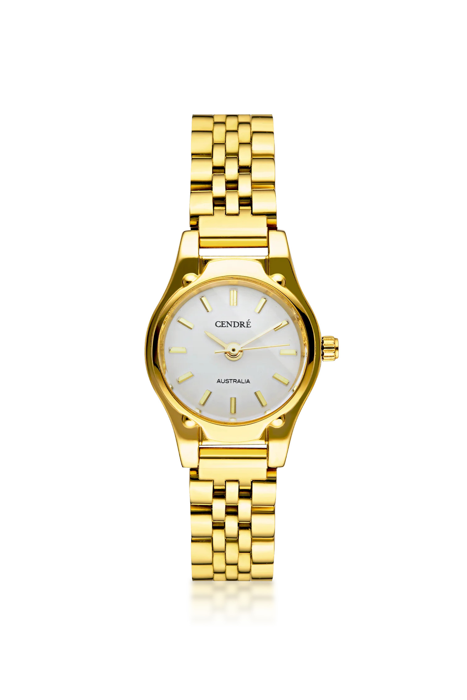 Isobel Watch | White | 18K Gold | Cendre