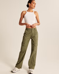 Women's Essential Ribbed Strappy Tank | Women's Tops | Abercrombie.com | Abercrombie & Fitch (US)