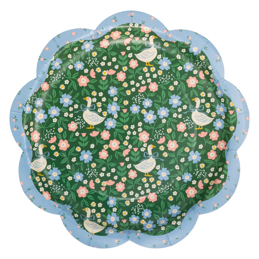 Goose Pattern Plate | My Mind's Eye
