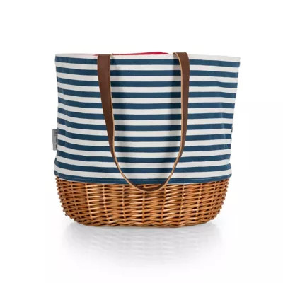 Picnic Time  Coronado Canvas and Willow Basket Tote | Tractor Supply