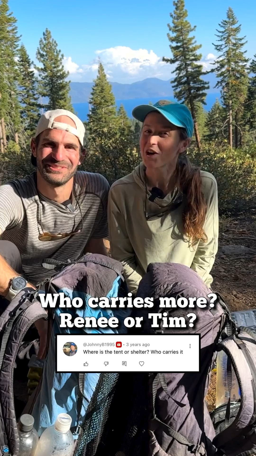 The answer’s kind of surprising…

🤷‍♀️💪🤦‍♀️

#backpacking #girlpower #camping