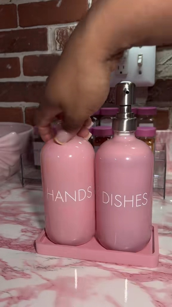 Pink kitchen makeover💕🌸🎀🩰 #pink #homefinds #kitchen #amazonfinds

#LTKvlog #LTKdayinmylife #LTKHome