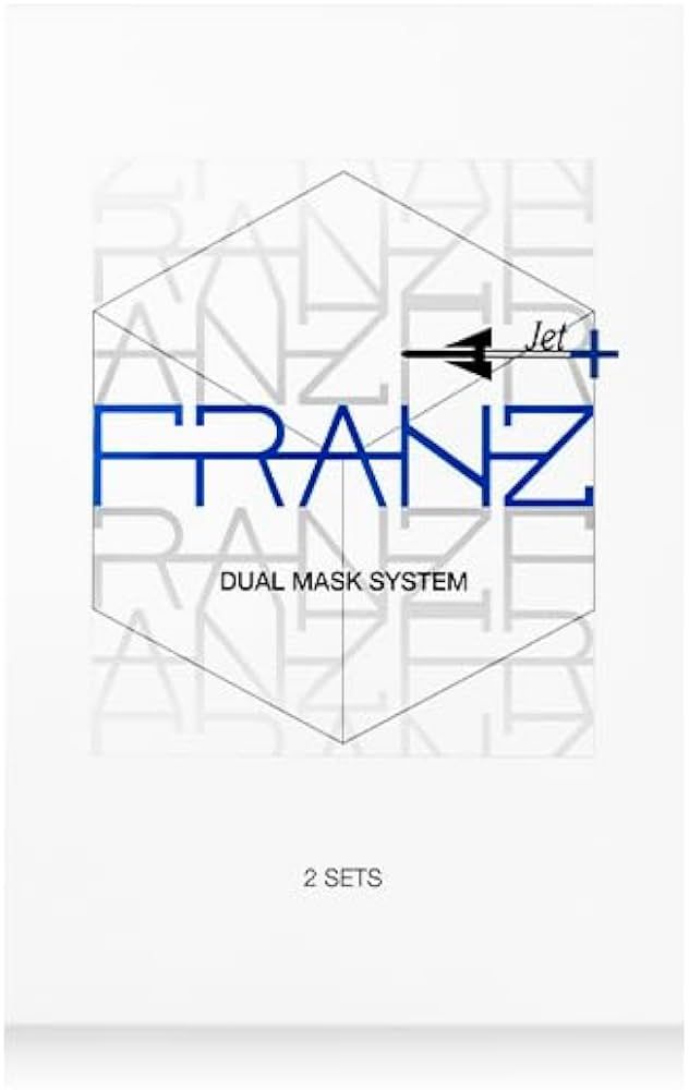FRANZ Jet Plus Microcurrent Facial Dual Mask - 2 Pack | Amazon (US)