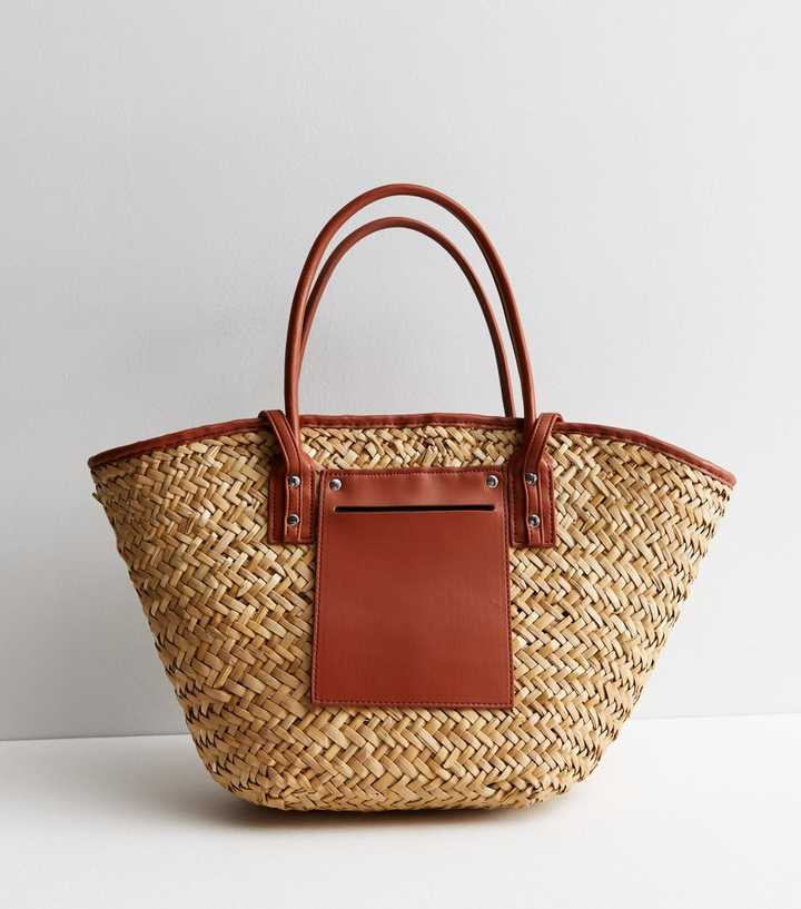 Straw Bucket Tote Bag
						
						Add to Saved Items
						Remove from Saved Items | New Look (UK)