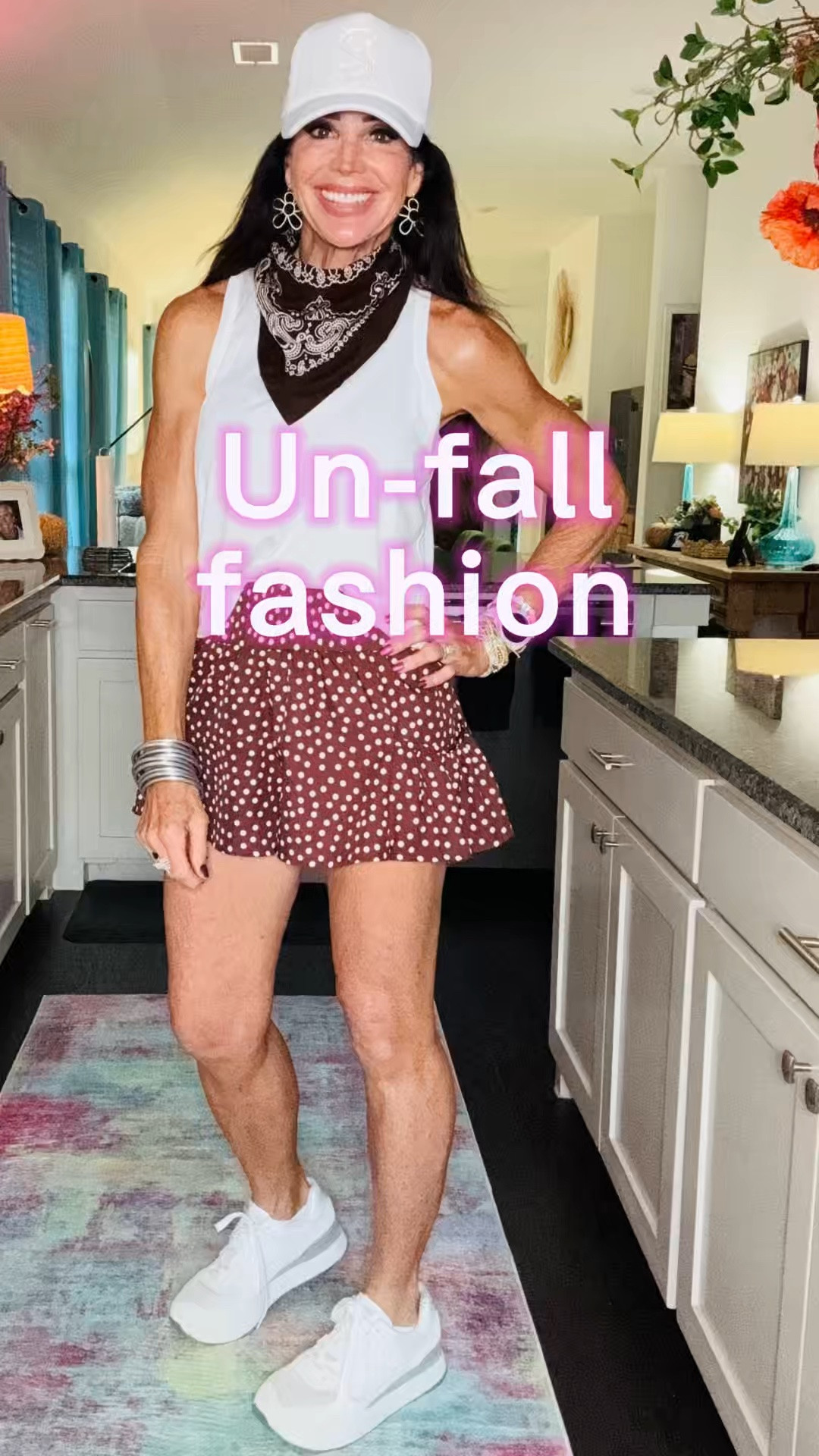Texas is not cooperating with my fashion needs!!  We are hovering at 100 degrees every day so I’m in tech fabrics, but adding cute accessories!!

#LTKootd #LTKSeasonal #LTKOver40