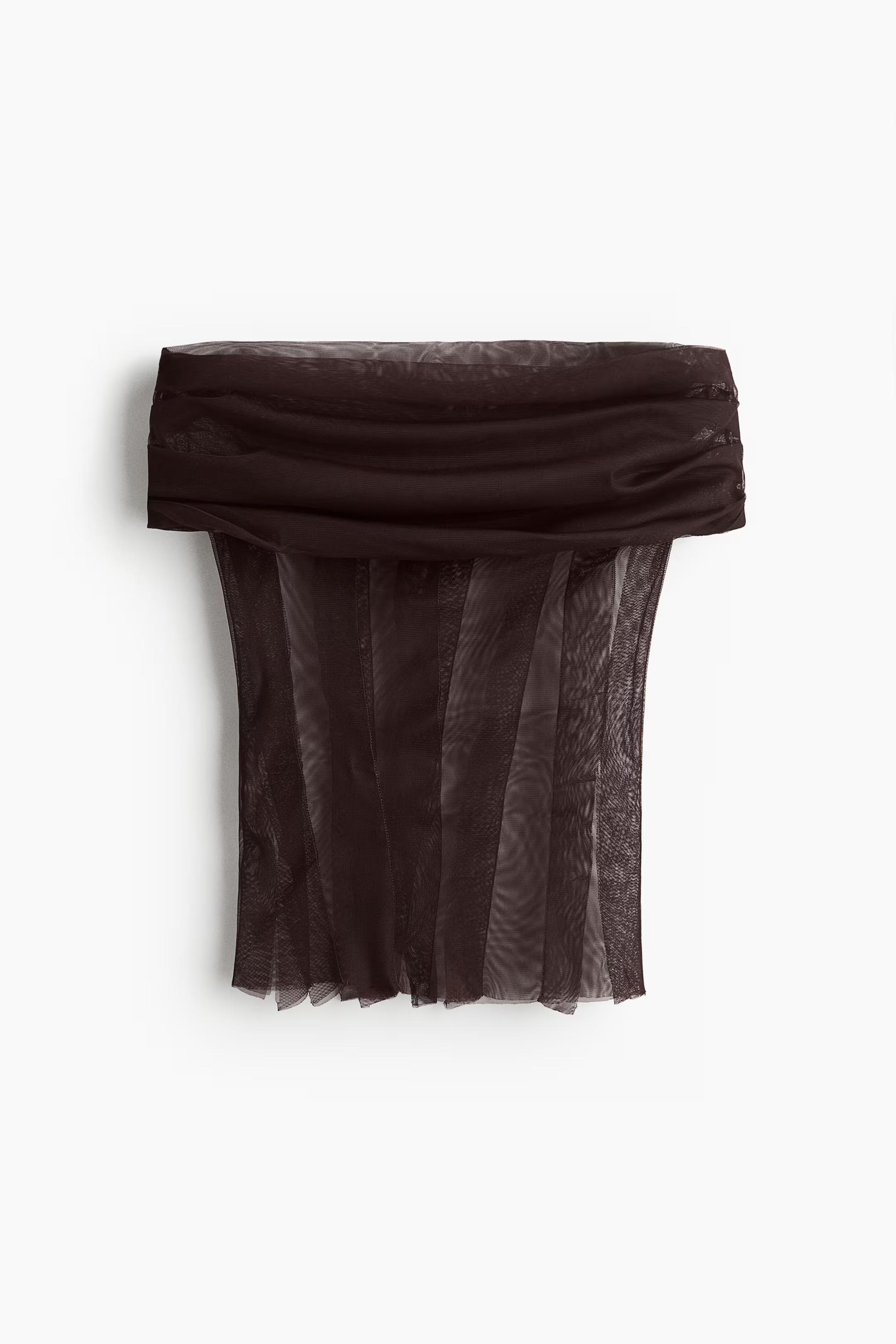 Off-Shoulder-Top aus Mesh | H&M (DE, AT, CH, NL, FI)