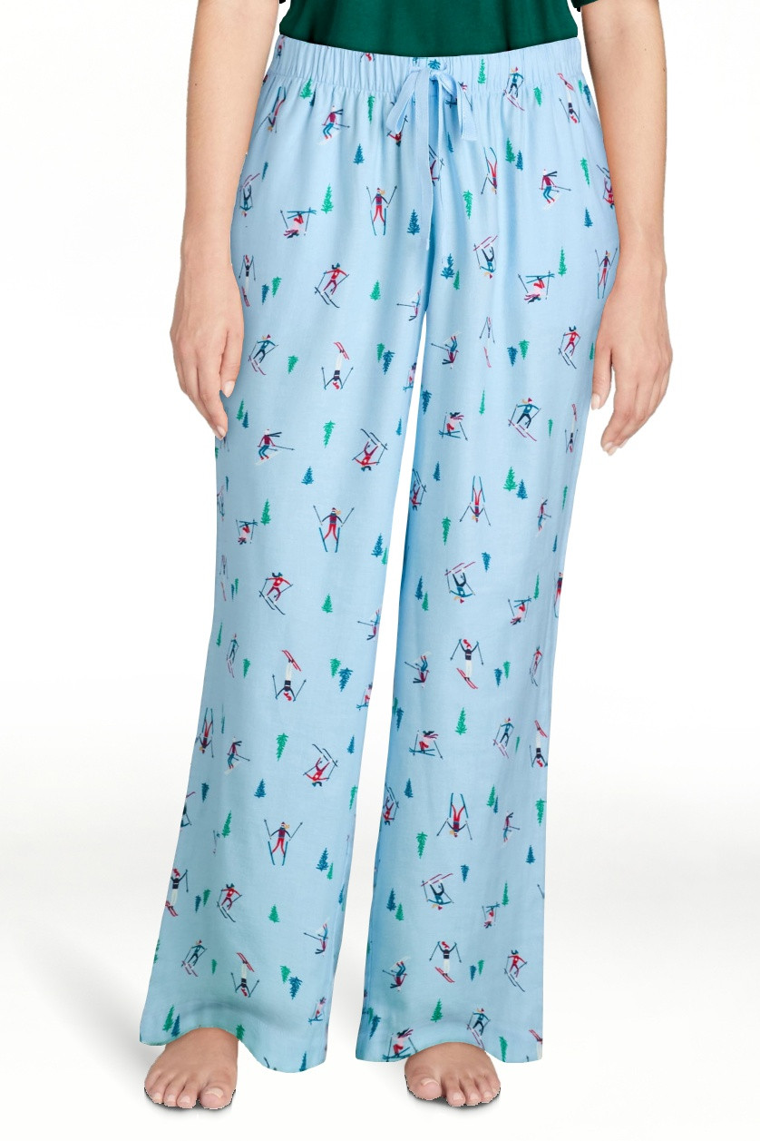 Joyspun Women's Flannel Sleep Pants, 30” Inseam, Sizes XS-3X | Walmart (US)