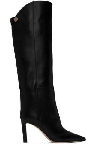 Black Alizze 85 Boots | SSENSE