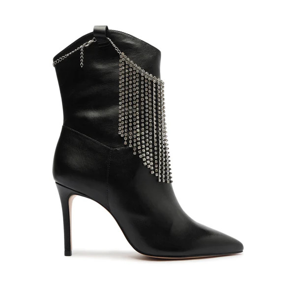 Hallen Fringed Leather Bootie | Schutz Shoes (US)
