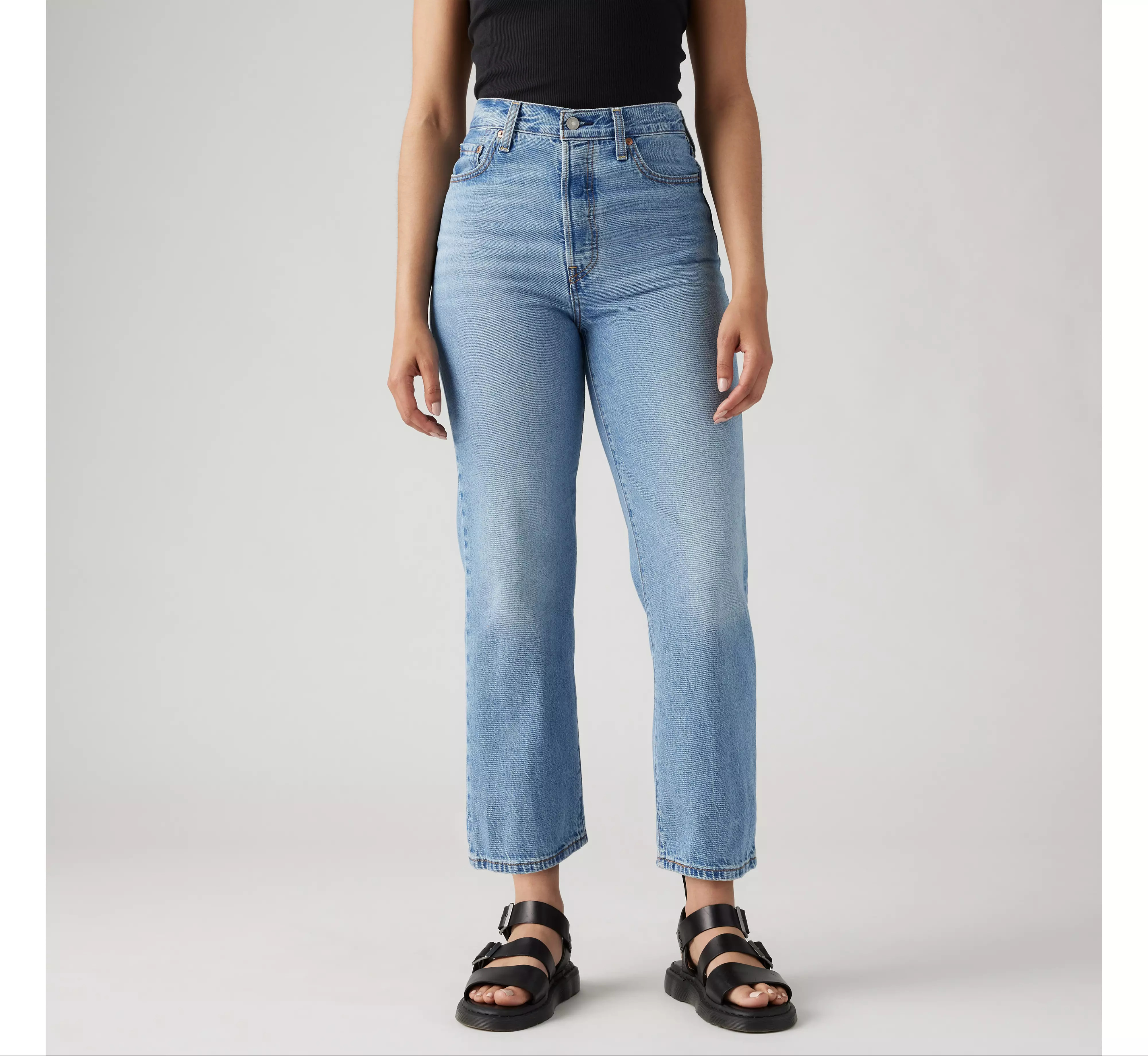 Ribcage Straight Ankle Women's Jeans - Light Wash | Levi's® US | Levi's US