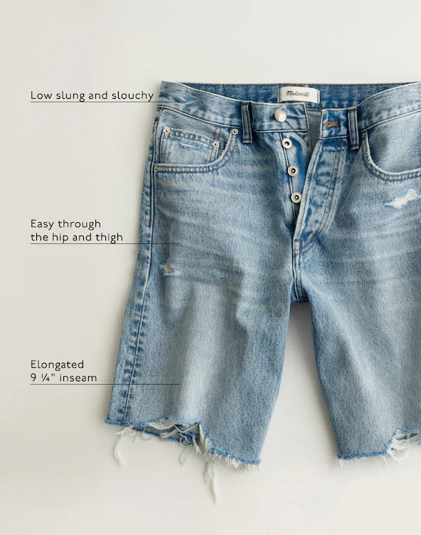 The Essex Long Baggy Short | Madewell