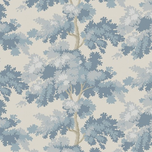 Scalamandre Raphael Wallpaper, Light Blue | Williams-Sonoma