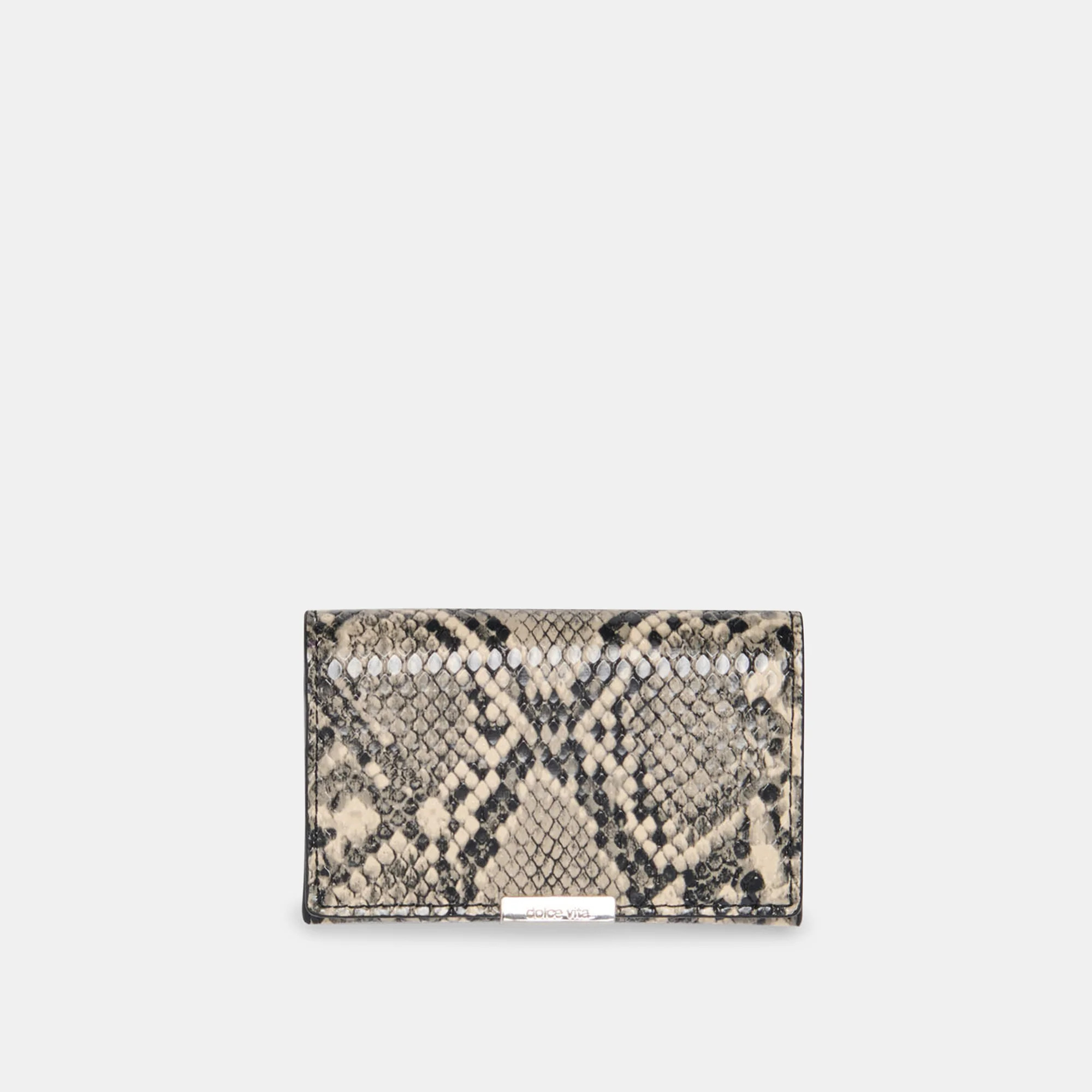 Mini-me Wallet Black White Snake Stella | DolceVita.com