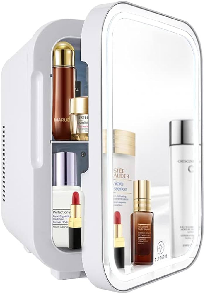 ZLPTEAM Mini Fridge 8 Liter, Mini Fridge for Skincare, Beauty Fridge | Amazon (US)