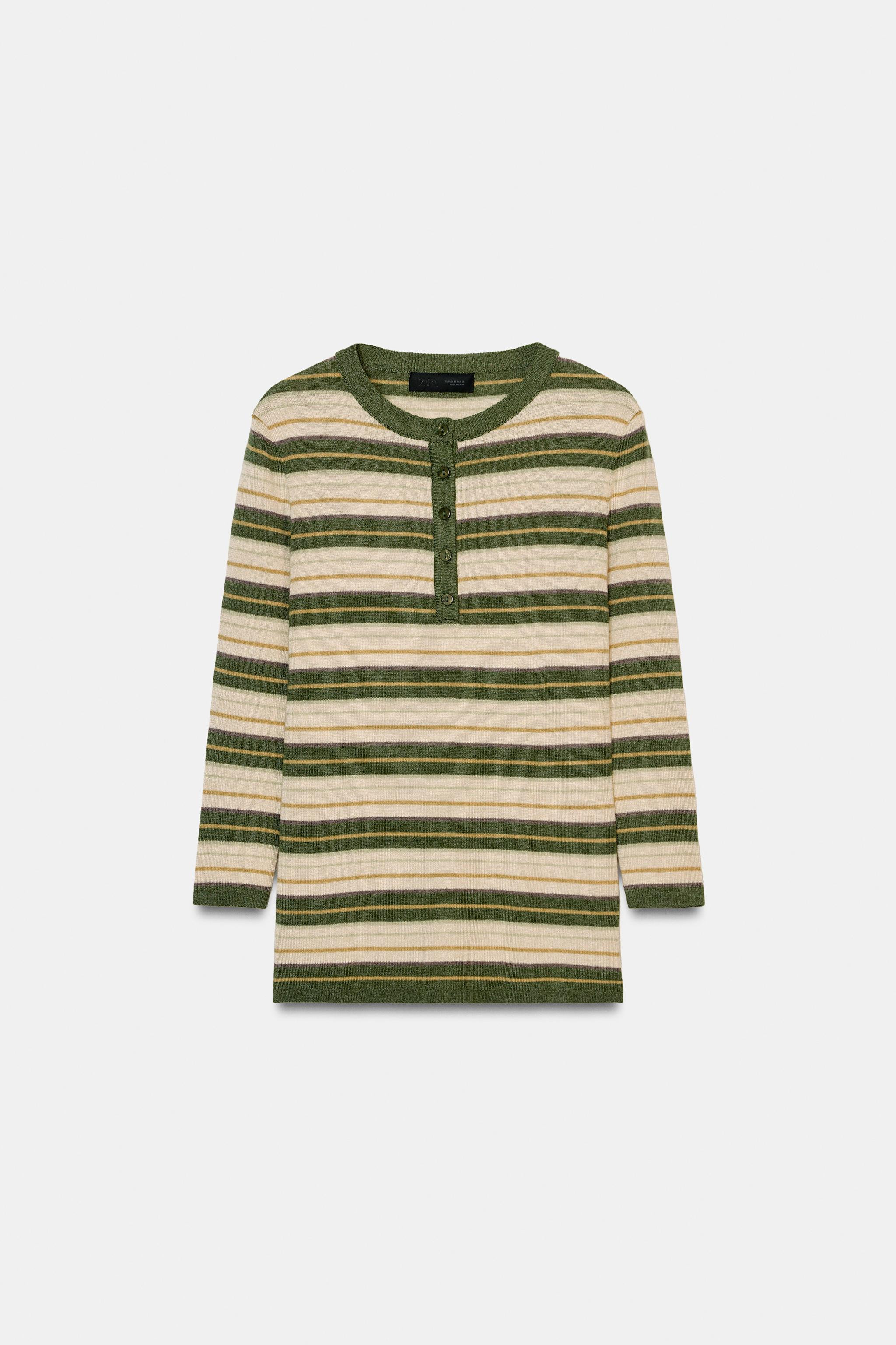 STRIPED KNIT JUMPER | Zara Canada