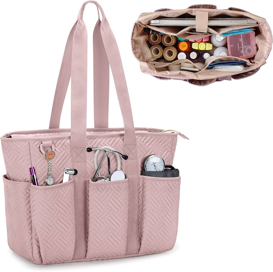 Fasrom Nurse Tote Bag for Work Nurses, Clinical Bag for Nursing Students and Home Health Care Sta... | Amazon (US)