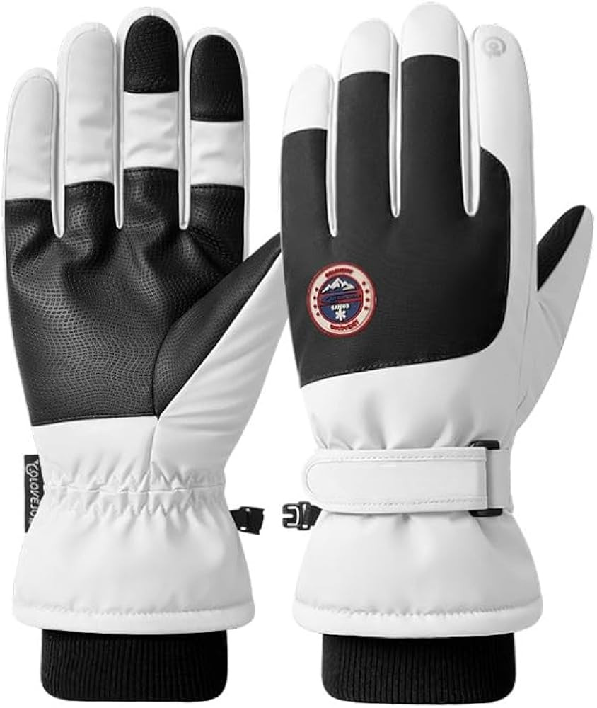 Winter Ski Snow Gloves for Men, Women, Youth | Touchscreen & Waterproof Cold Weather Hand Warming... | Amazon (US)