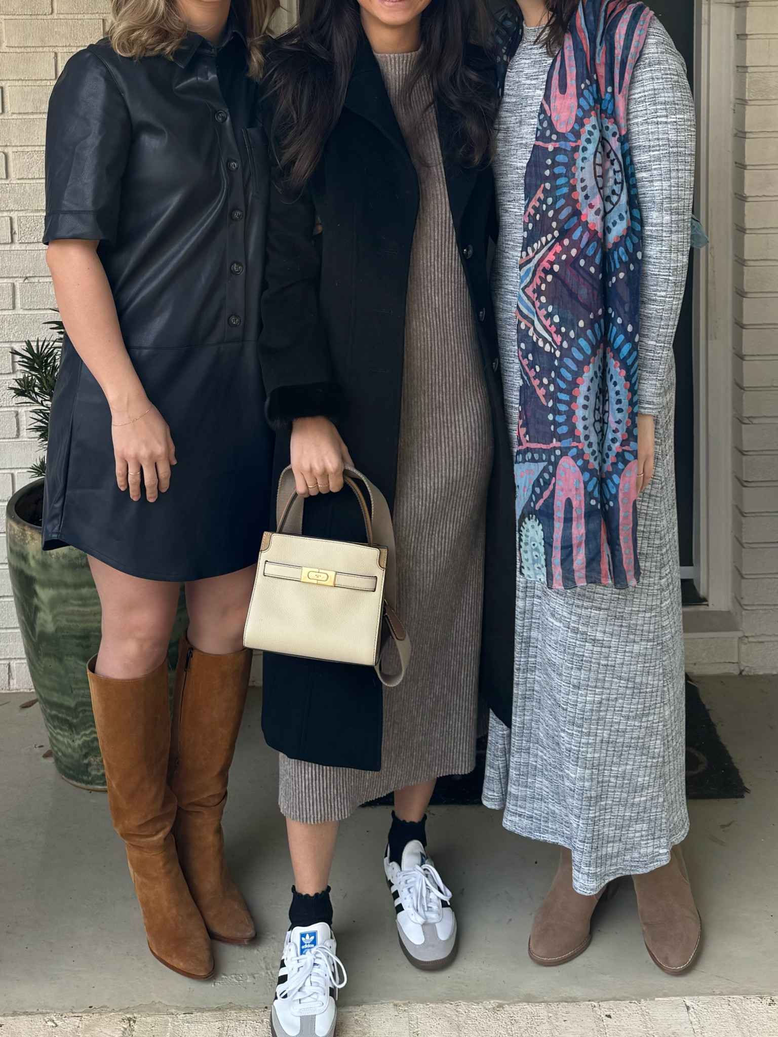 Sweater dress and adidas combo >>>

#LTKshoecrush #LTKstyletip #LTKSeasonal