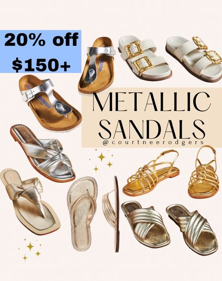 Anthropologie 20% off $150+: ANTHRO20LTK

Sandals, anthropologie, LTK sale, metallic sandals, under $100, spring fashion 

#LTKstyletip #LTKsalealert #LTKshoecrush