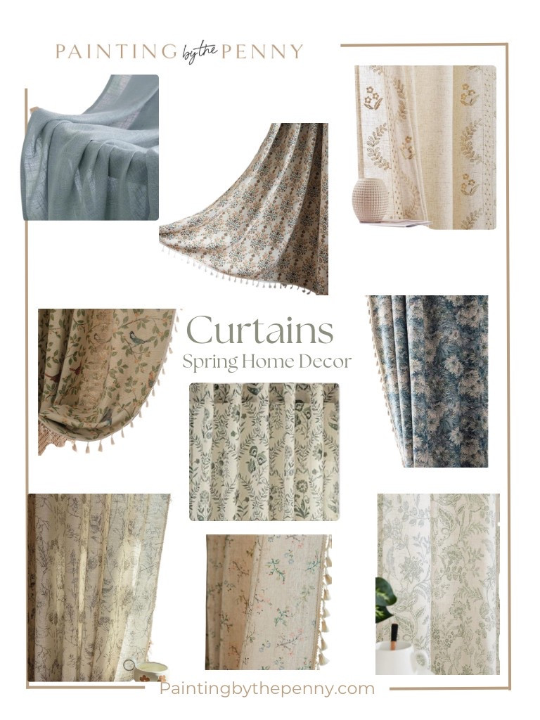 Spring Home Decor: Curtains 

#LTKHome #LTKStyleTip #LTKSeasonal