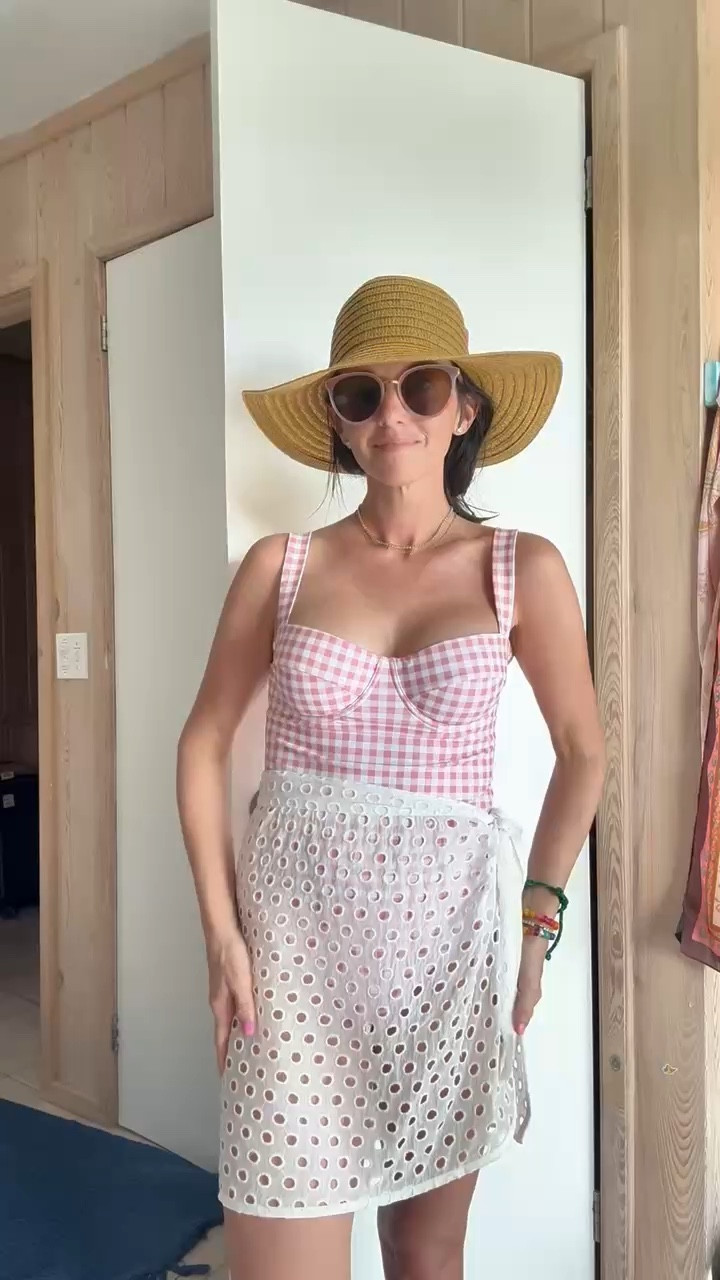 Cutest minnow swim that has great coverage and I am obsessed with this sarong from Amazon! 

#LTKgrwm #LTKootd #LTKSwim