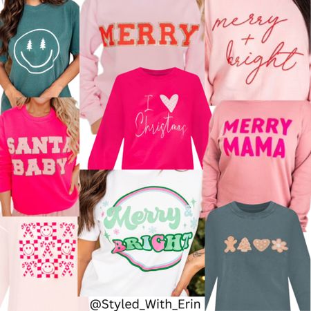 Pink Lilly Christmas Shirts 🎄🎅

#LTKGiftGuide #LTKfit #LTKHoliday