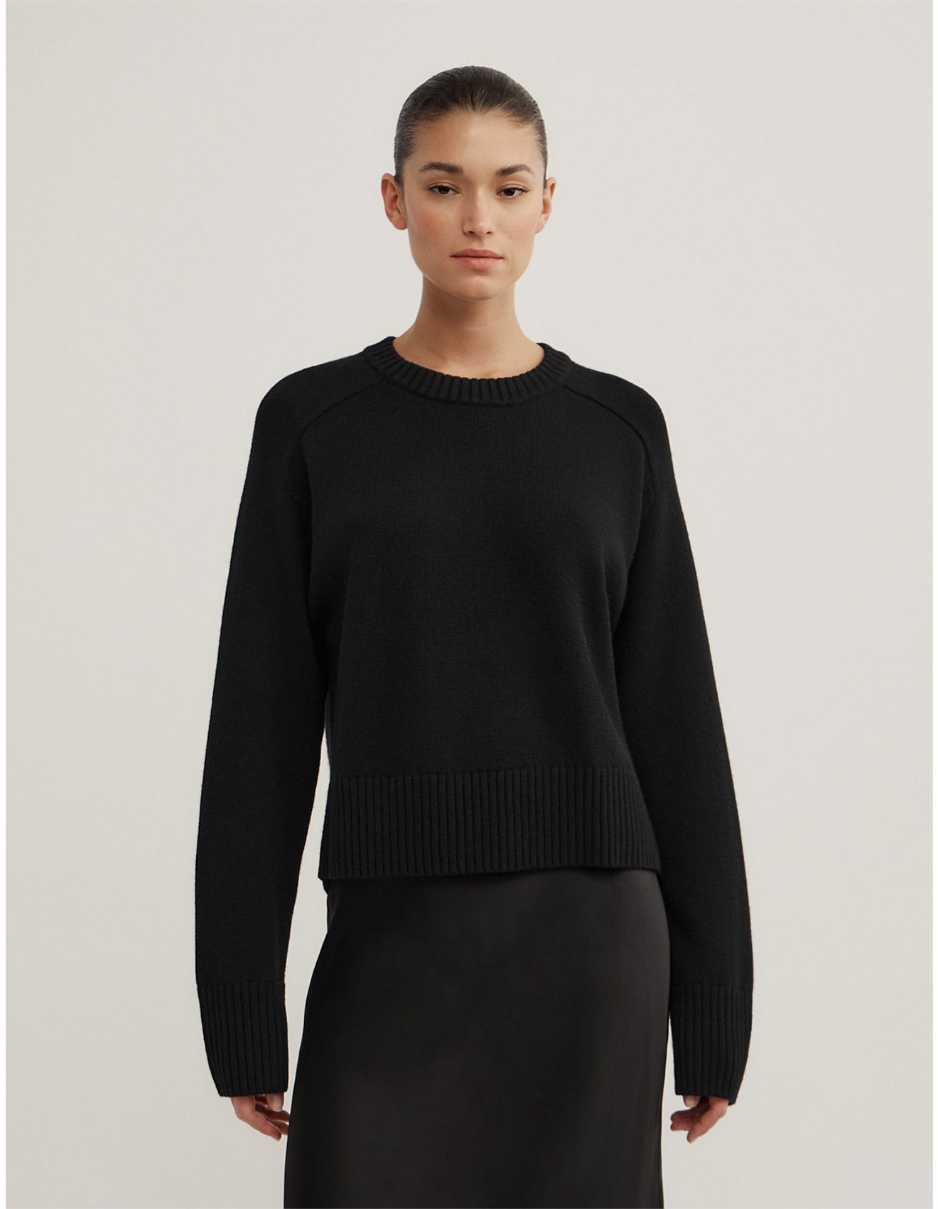 Crew Neck Knit | David Jones (Australia & New Zealand)