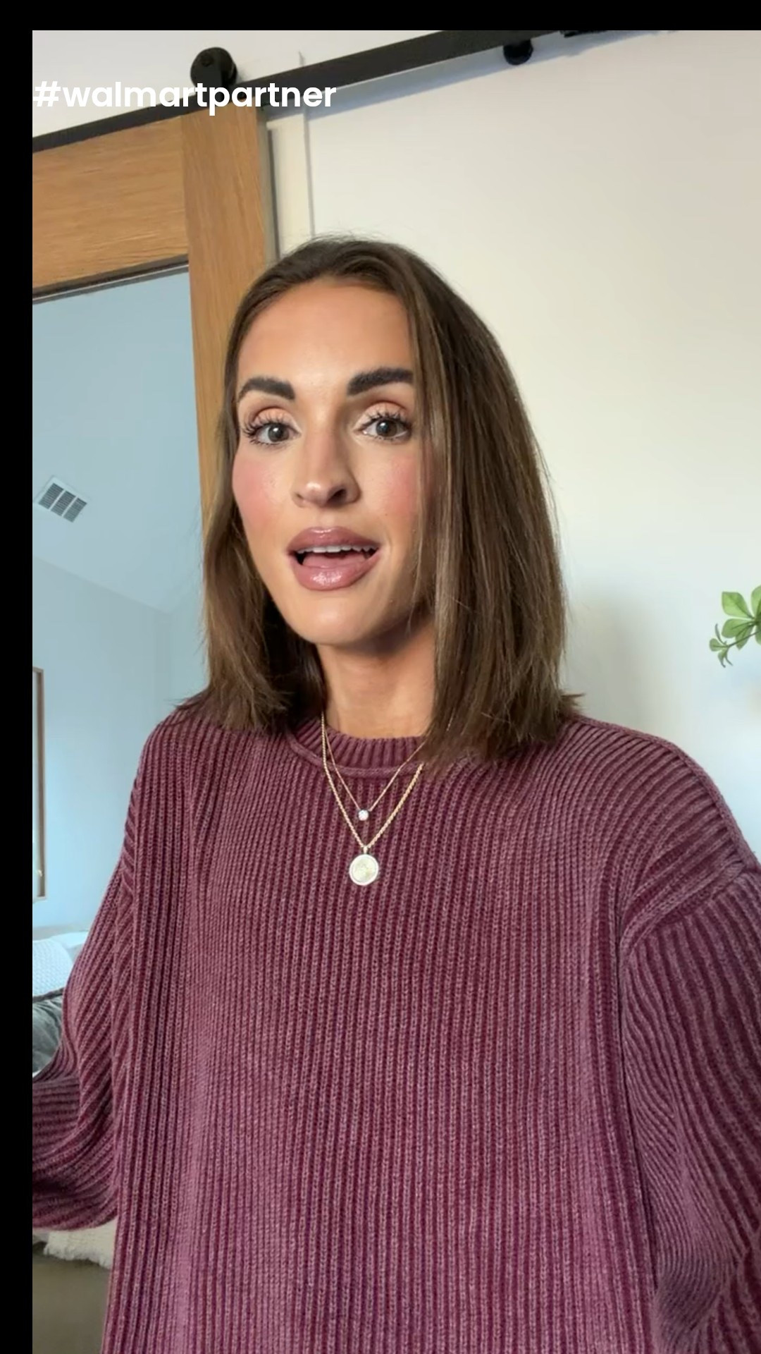 this $24 ribbed sweater will for sure be on repeat! 😍 sizes up to a medium for a more cozy fit 🤍
@walmartstyle #walmartstyle #walmartpartner

#LTKFindsUnder50