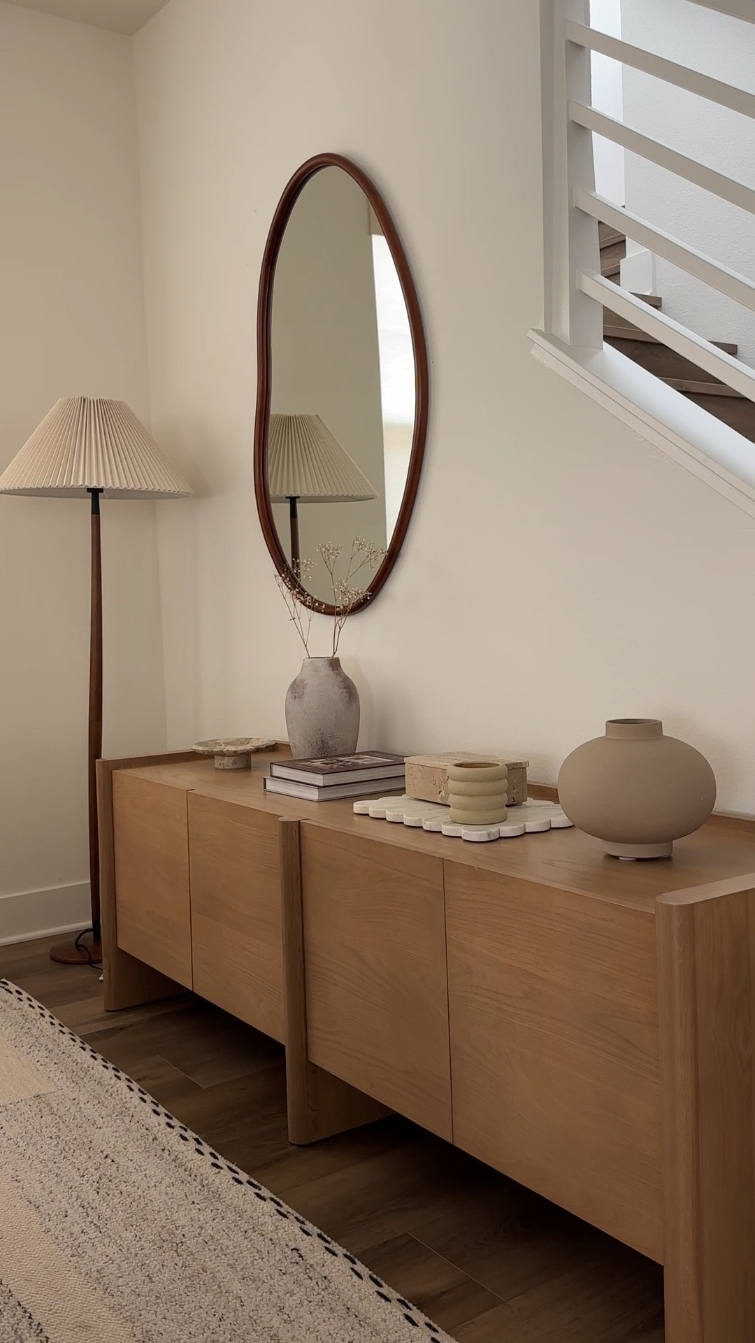 neutral japandi wabi sabi sideboard styling 🤍

#LTKHome