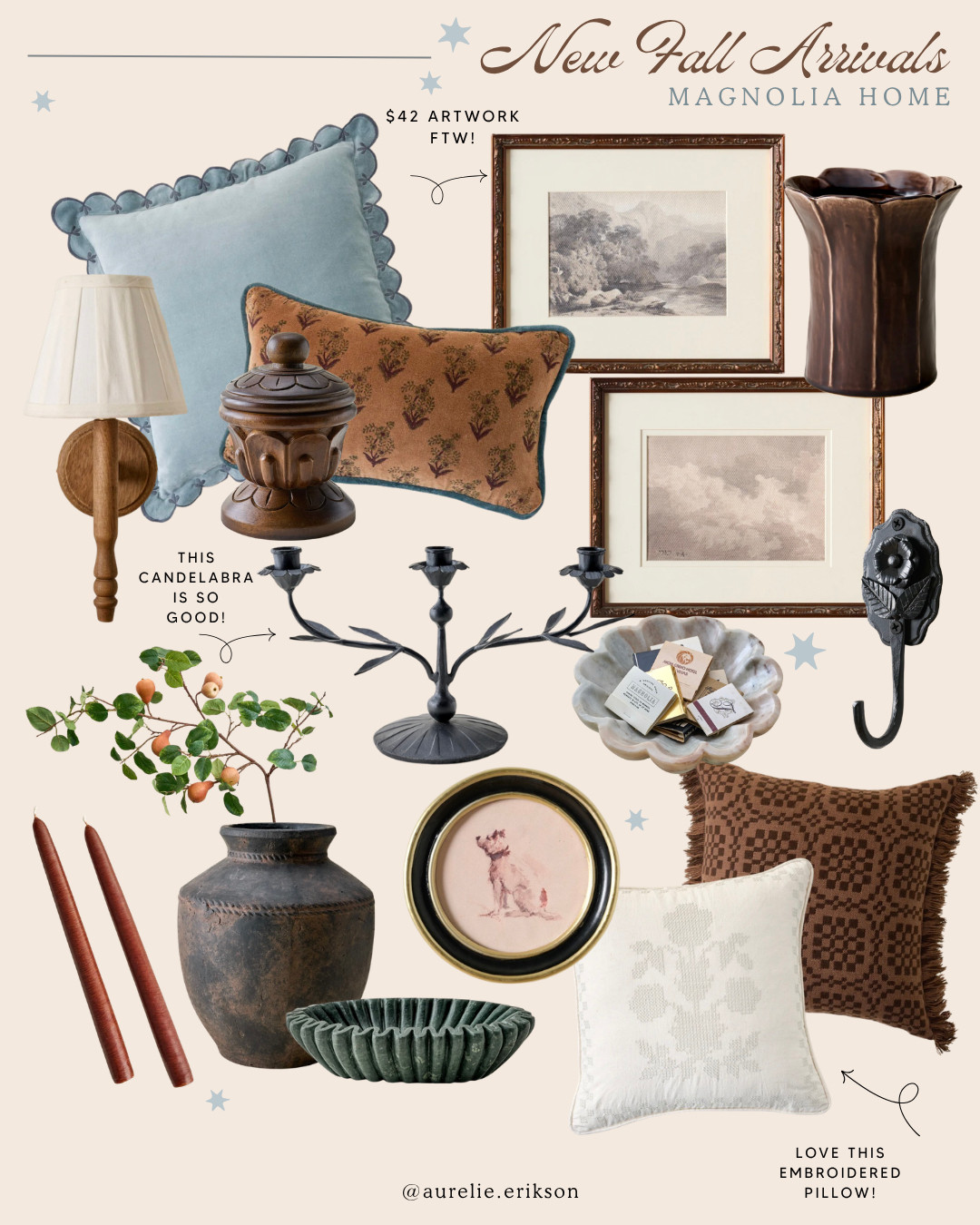 New fall arrivals from Magnolia 🤎🍂 Cozy home decor, warm neutrals, textured accents, kitchen finds & timeless pieces perfect for fall! Shop the latest Magnolia finds for all the cozy autumn vibes. ✨
#Magnolia #MagnoliaHome  #FallDecor #FallHomeDecor #AutumnDecor #CozyHome #NeutralHomeDecor #HomeDecorFinds #FallFinds
#HomeInspiration #CozyFall #AutumnHome 

 #LTKSeasonal #LTKHome