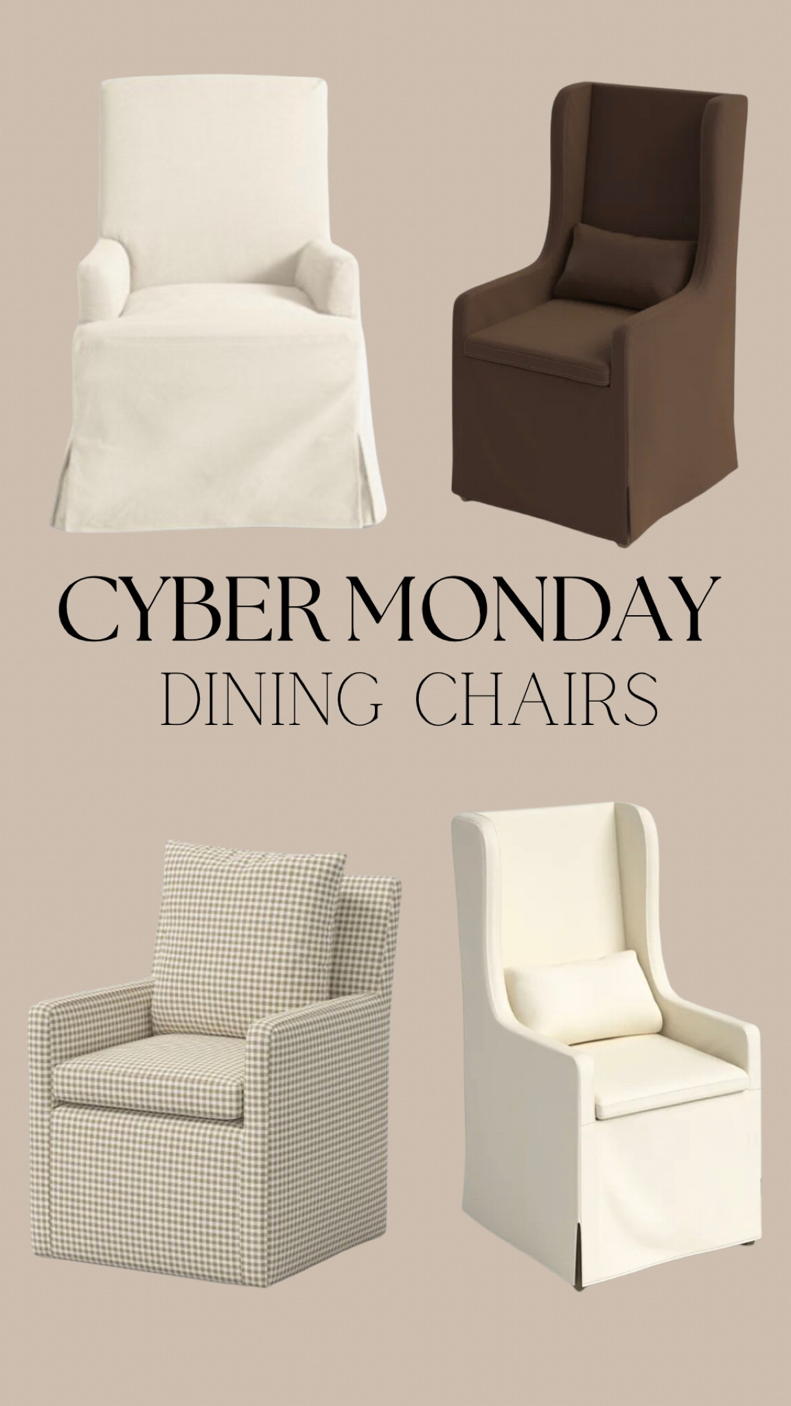 Cyber Monday. Dining chairs. Dining end chairs. Sale

#LTKhome #LTKCyberWeek #LTKCyberSaleIT