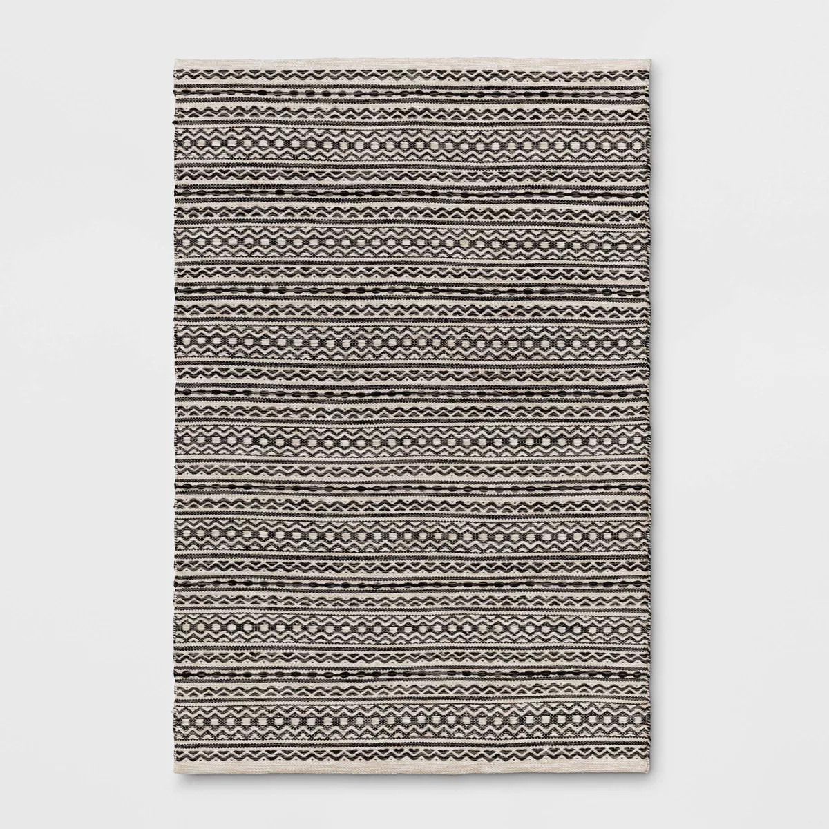 Norwalk Stripe Rug Black/White - Threshold™ | Target