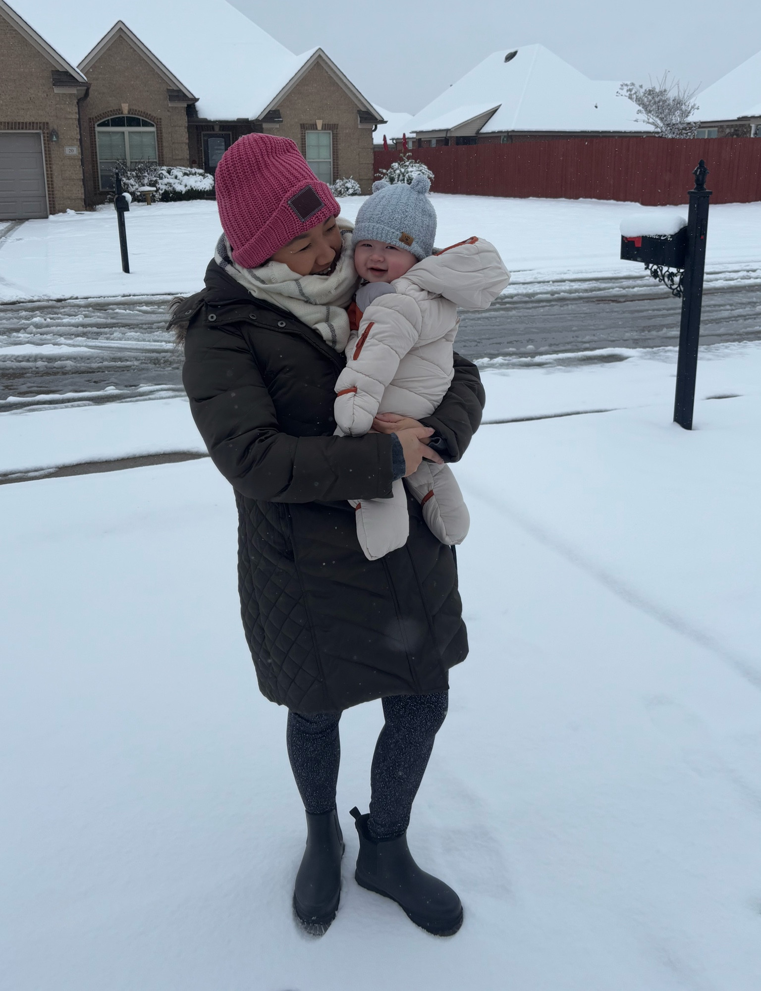 A great baby bunting for the snowy weather ❄️ #babywinter #coldweather 

#LTKBaby #LTKBump #LTKSeasonal