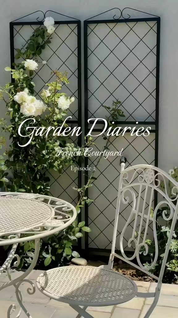 Garden Update 🌿

A little corner of the courtyard is finally coming together. I added a timeless bistro table and installed a trellis for my climbing rose—the beginning of the French-inspired garden I’ve been dreaming of. Sharing all the details, styling inspiration, and the pieces I’m loving.

 French courtyard, garden update, bistro table, climbing rose, garden trellis, outdoor living, cottage garden, patio decor, garden inspiration, backyard makeover, outdoor furniture, romantic garden

#LTKHome #LTKSeasonal #LTKvlog