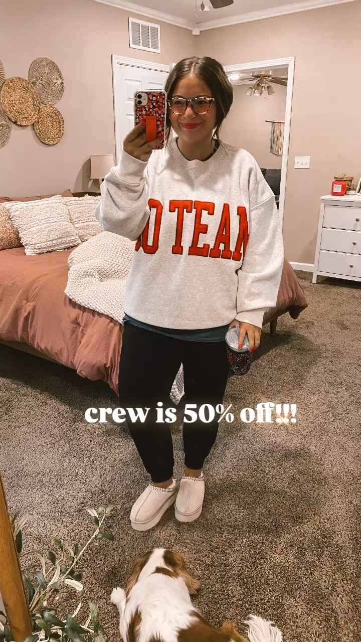 crew is 50% off!!!

#LTKWatchNow #LTKGiftGuide #LTKSaleAlert
