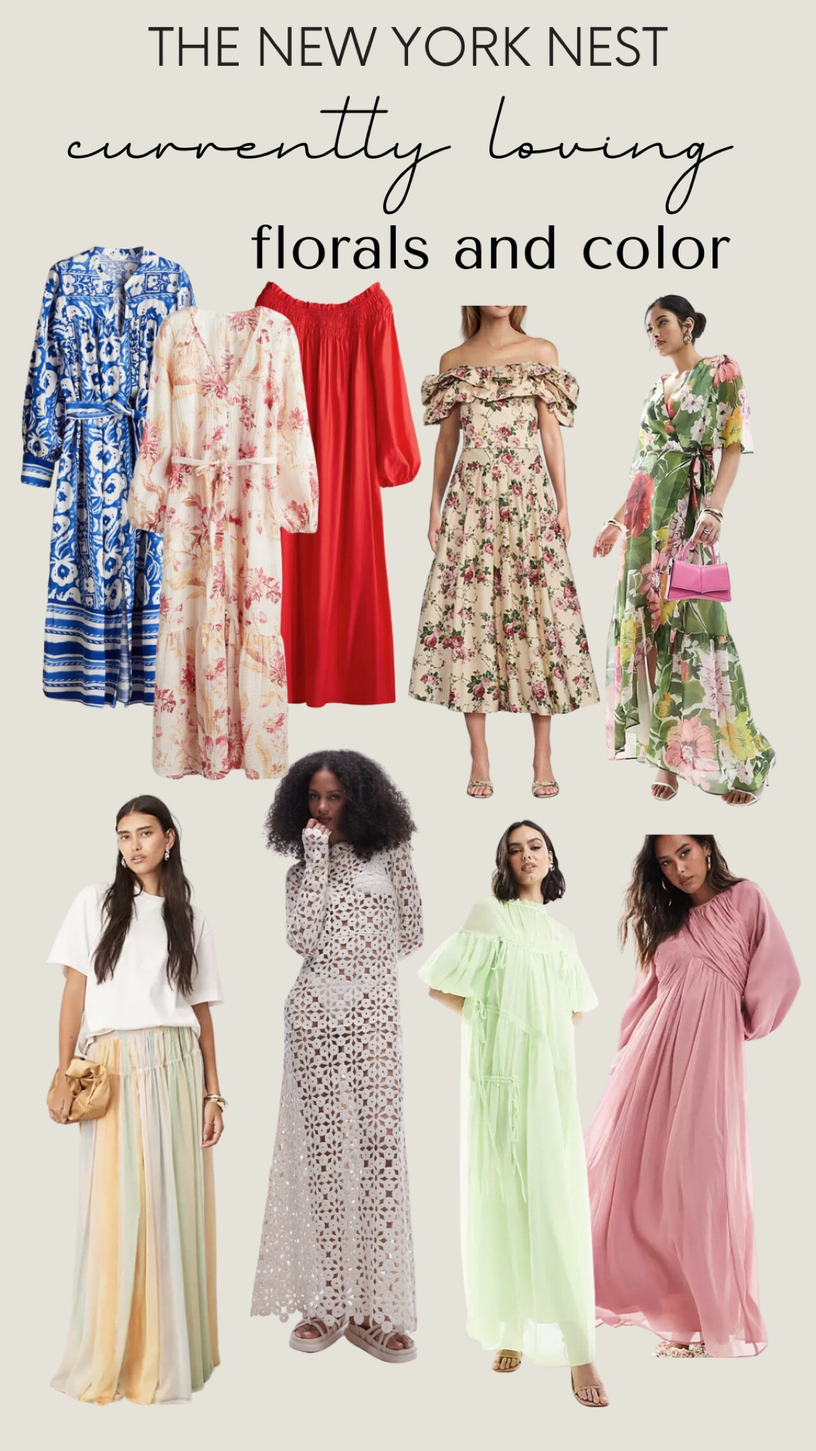 Floral and color options 

#LTKSaleAlert #LTKStyleTip #LTKSeasonal