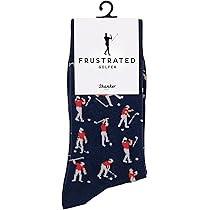 Shanker Golf Socks - Funny Angry Golfer Socks - Funny Golf Gift for Men - 1 Pair per Pack - Size ... | Amazon (US)